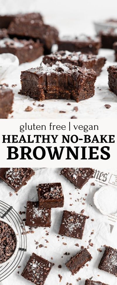 1 reviews · 1 hour · Vegan Gluten free · Serves 16 · Incredible vegan no-bake fudge brownies made with simple ingredients like walnuts, cacao, dates, and prunes. These healthy chewy no bake brownies make a great snack or healthy dessert and are… More Date Brownies, No Bake Fudge, Bake Brownies, Banana Bread Bars, Vegan Brownies, Healthy Brownies, Fav Food, Bake Recipes, Coconut Caramel