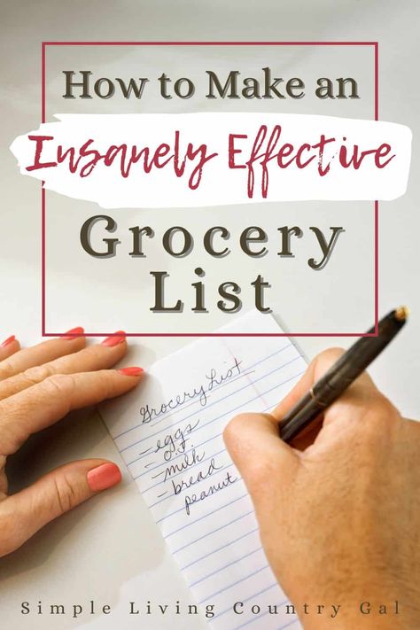 Use any or all of these tips to help you create an effective shopping list that you can use in the grocery store. These tips will save you time and money and are easy to incorporate into your shopping routine. We have dusted off a few old school favorites and combined them with new tips that will have you a shopping pro in no time! #shoppinghacks #shoppinglist Single Person Grocery List, How To Grocery Shop, Shopping List Grocery, Grocery List, Grocery Shop, Food Shop, Grocery Lists, Grocery Shopping, Shopping Hacks