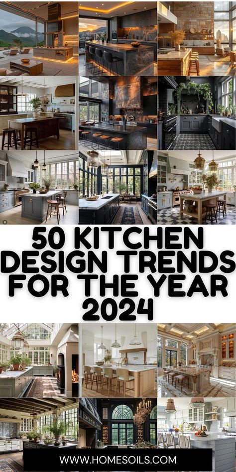 Explore 50 stylish kitchen design trends for 2024 to elevate your culinary space. Discover sleek cabinetry, innovative layouts, and chic finishes perfect for creating a modern and functional kitchen. Transform your cooking area with these inspiring trends. Perfect Kitchen Design, Expensive Kitchen Design, 2024 Kitchen Decor Trends, Modern Kitchen Cabinetry Design, Kitchen Updates 2024, Best Kitchen Designs 2024, Kitchen Inspo 2024, Modern Kitchen 2024 Trends, Kitchen Flooring Trends 2024