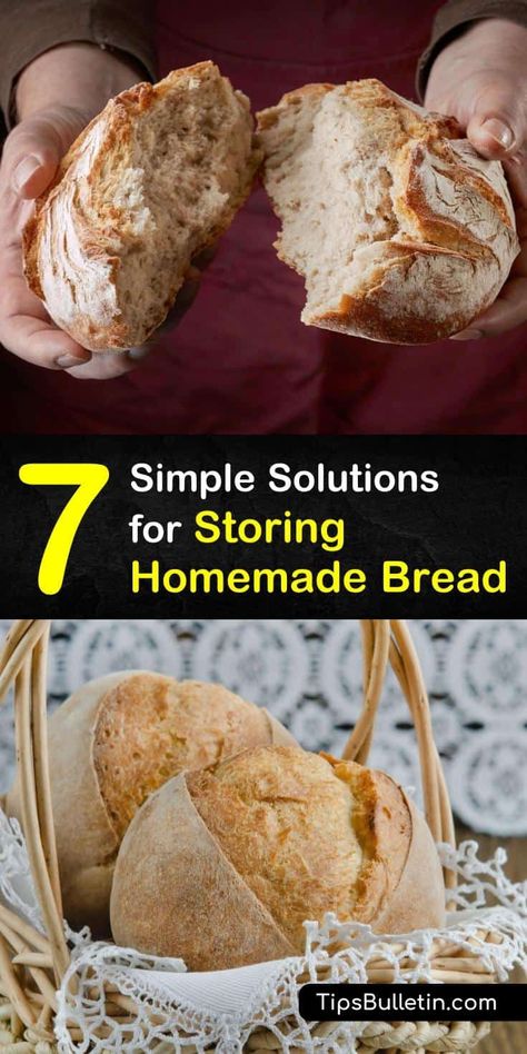 Store Homemade Bread, Artesian Bread, Homemade Bread Loaf, Homemade Bread Dough, Homemade French Bread, Homemade Banana Bread, Bread Soft, Dry Bread, How To Store Bread