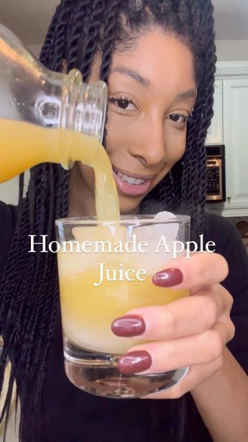 Charmaine on Instagram: "Homemade Apple Juice 👇🏽 . . . 2 Honey crisp apples 2 Asian pears 1 inch ginger . . . . . #homemadejuice #coldpressedjuices #juicingforhealth #naturaljuice #healthyjuice #foodreels #shapesquad #whstrong #healthyfoodshare #buzzfeedtasty #thefeedfeed #balancedbites #balanceddiet #wellnesslifestyle #wellnesslife #diyfoodie #diyfood #healthyrecipes #cookingvideos #blackwellness #cookingshow #healthyfoodporn #cookingtutorial #damnthatsdelsih #recipesbible #cookingwithgoodf Make Apple Juice, Homemade Apple Juice, Asian Pears, Honey Crisp, Homemade Juice, Buzzfeed Tasty, Pear Juice, Cooking Tutorials, Juicing For Health