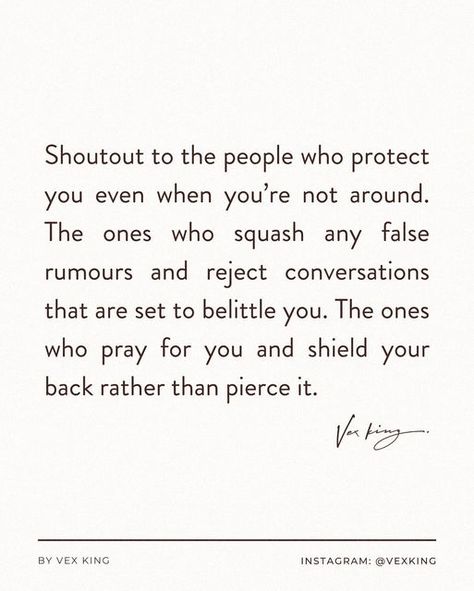 VEX KING | Self-love Writer on Instagram: "Tag someone below who, despite their own shortcomings, has always been there to support you, defend your name, and bring out the best in you. You’re a real one 🤍👇🏽⁣ ⁣ How someone acts, speaks, and feels about you behind your back is much more telling of them and your relationship than how they are to your face. Fortunately, the signs of loyalty, integrity, and trust, or a lack thereof, are easy to spot if you know what to look for.⁣ ⁣ People who prot Your Name Quotes, Vex King, Trust Quotes, You've Changed, Real One, The Signs, Tag Someone, Relatable Quotes, Be Yourself Quotes