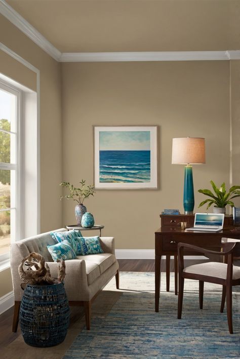 Dive into the soothing vibes of Sandbar SW 7547! Unveil the ultimate wall paint color for creating a tranquil beach retreat with this daily interior designer routine. #Ad #homedecor #homedesign #trendgirlApartment #Painthome #interiorarchitecture Wall Colors Green Room Colors
Bright Room office Colors
Apartment Renovation
Home office Remodeling
Modern Paint Colors
2024 Sw Sandbar, Paint Colors 2024, Green Room Colors, Best Wall Paint, Wall Paint Color, Modern Paint Colors, Bright Room, Sophisticated Bedroom, Girly Decor