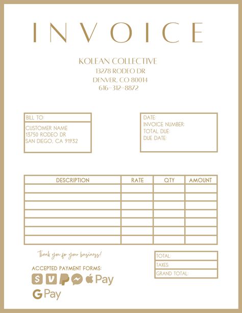 Excited to share this item from my #etsy shop: Neutral Invoice Template | Canva Edit | Small Business | Boss Babe | Small Shop Business Needs #neutralbusiness #businessprints Diy Cornhole Bags, Finance Planning, Business Invoice, Small Business Finance, Folder Templates, Canva Edit, Business Tax, Finance Planner, Pinterest Templates