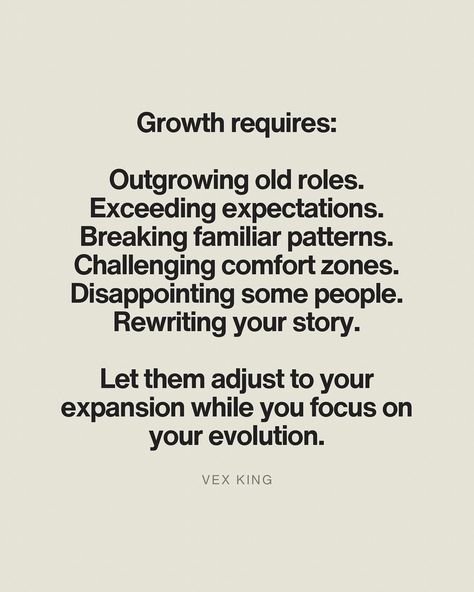 Societal conditioning is relentless. It clings to every one of us, shaping our thoughts, beliefs, and behaviours in ways we rarely question. It’s like a shadow we carry unknowingly, passed down through generations until we finally choose to awaken. Self-actualizing isn’t about building yourself from scratch—it’s about peeling away the heavy, suffocating layers of expectations that were never truly yours. Growth isn’t becoming someone new; it’s reclaiming who you’ve always been beneath it all.... Refusing To Change Quotes, You Are Not Your Thoughts, Quotes On Change And Growth, Choose Yourself Quotes, Building Yourself, Self Belief Quotes, Create Quotes, Post Grad Life, Life Advice Quotes