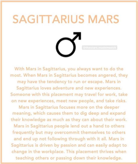 Mars In Sagittarius Men, Sagittarius Placements, Sagittarius Mars, Mars In Sagittarius, Planets Astrology, Chart Astrology, Libra Life, Aquarius Rising, Sagittarius Love