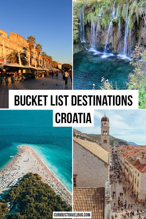 Croatia Bucket List, Croatia Itinerary, Best Island Vacation, Croatia Vacation, Balkans Travel, Roman Ruins, Visit Croatia, Island Destinations, Coastal Cities