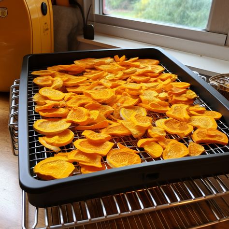 How To Dehydrate Pumpkin, Dehydrating Pumpkin, Dehydrated Pumpkin, Dehydrate Pumpkin, Dehydrated Pumpkin Dog Treats, Dehydrator Recipes Fruit, Dehydrating Food Storage, Homemade Pumpkin Spice, Pumpkin Dog Treats