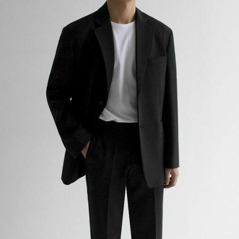 Loose Suits Men, Korean Suit, Dark Grey Blazer, Khaki Blazer, Trousers Men, Streetwear Jeans, Loose Fashion, 150 Lbs, Pants Loose