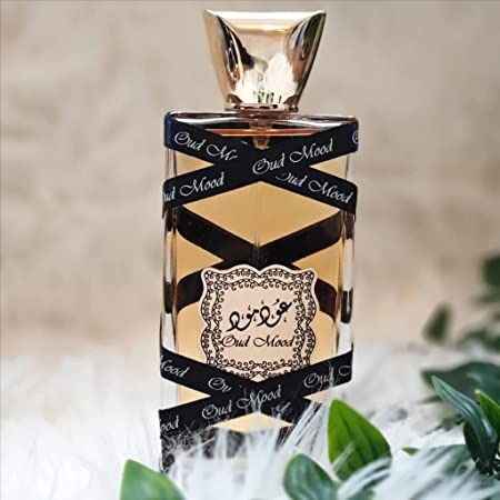 Viral tiktok Lattafa Oud Mood for Unisex Eau de Parfum Spray, 3.4 Ounce Oud Mood, Gold Wallpaper Background, Oud Perfume, Amber Resin, Body Form, Body Powder, Best Fragrances, Signature Scent, Floral Notes