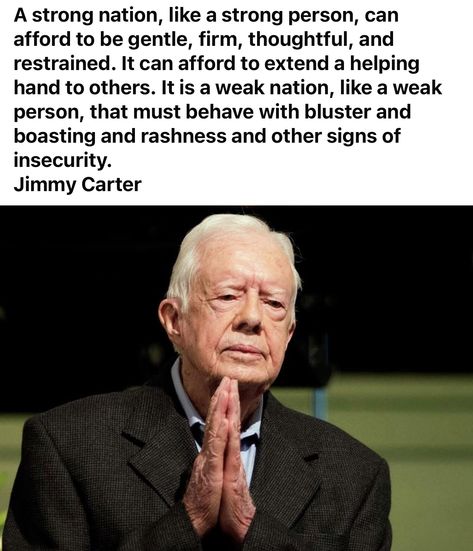 Jimmy Carter Quotes, Do Unto Others, Speak Truth, Great America, Jon Stewart, Feel Good Stories, Make You Believe, Jimmy Carter, What Is Coming