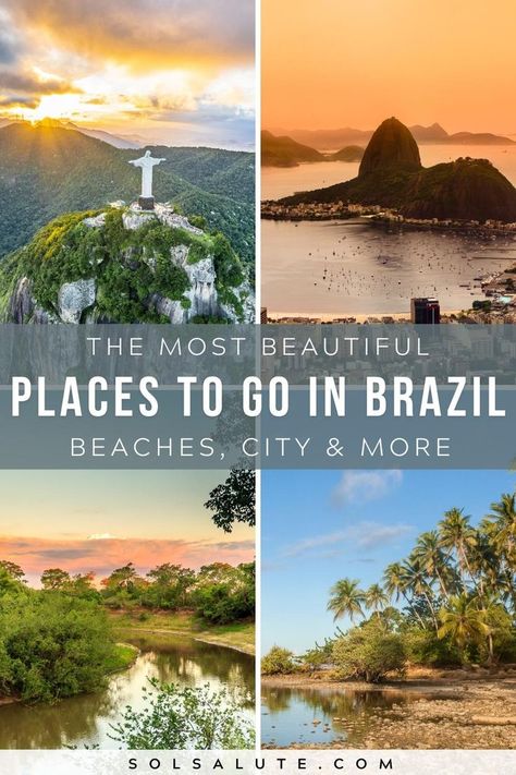 Brazil Tourist Attractions, Brazil Beautiful Places, Southern Brazil, Brazil Landmarks, Best Places To Visit In Brazil, Brazil Places To Visit, Brazil Backpacking, Brazil Travel Itinerary, What To Do In Brazil