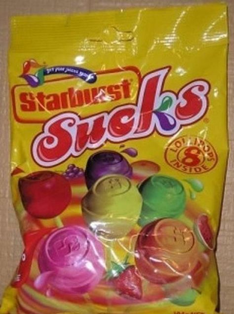 Starburst sucks Funny Off Brand Food, Weird Candy, Brand Food, Funny Lists, Funny Candy, Foreign Food, Bad Bad, Off Brand, Food Funny