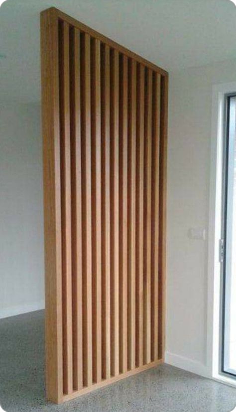 Room Divider Ideas Diy Cheap, Room Divider Ideas Diy, Room Partition Wall, Wall Partition Design, Modern Room Divider, Living Room Divider, Wooden Room Dividers, Diy Room Divider, Divider Design