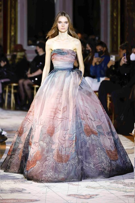 Look Gatsby, 2022 Couture, Zuhair Murad Haute Couture, Runway Gowns, Collection Couture, Haute Couture Dresses, Spring Couture, Zuhair Murad, Couture Gowns