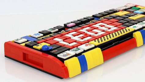 Lego Keyboard, Custom Keyboard, Mechanical Keyboards, Mechanical Keyboard, Custom Paint, A R, Keyboard, Lego, Music Instruments