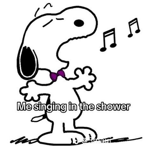 snoopy is so me Daily snoopy 💗 Follow @snoopy.loves.you._ #snoopy #schulz #woodstock #charliebrown #peanuts #snoopylife #snoopydogg #snoopyfans #snoopyandfriends Snoopy With Music, Snoopy Singing, Snoopy Memes, Snoopy Wallpaper, Snoopy Quotes, Snoopy Pictures, Snoop Dog, Joe Cool, Silly Cats Pictures