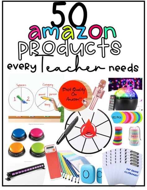 Must Haves In Classroom, First Grade Must Haves Classroom, 5th Grade Must Haves, Must Have Classroom Supplies, 2nd Grade Teacher Must Haves, 4th Grade Must Haves, Middle School Teacher Supplies, 3rd Grade Must Haves, 5th Grade Teacher Must Haves