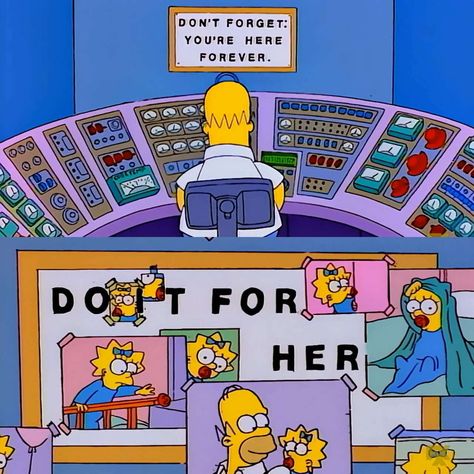 Do it for her #   #TheSimpsons #humor #lmao #lol #meme #memes #joke #jokes #quote #quotes #haha   #tv #funny #Simpsons Do It For Her, Simpsons Meme, Simpsons Tattoo, Simpsons Characters, Simpsons Art, Memes Of The Day, The Simpson, Parenting Memes, R Memes