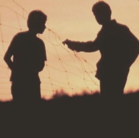 The Outsider Aesthetic, The Outsiders Book Aesthetic, Two Brothers Aesthetic, Ponyboy And Johnny, The Outsiders Aesthetic, Outsiders Aesthetic, Brother Aesthetic, Brothers Aesthetic, Greaser Aesthetic