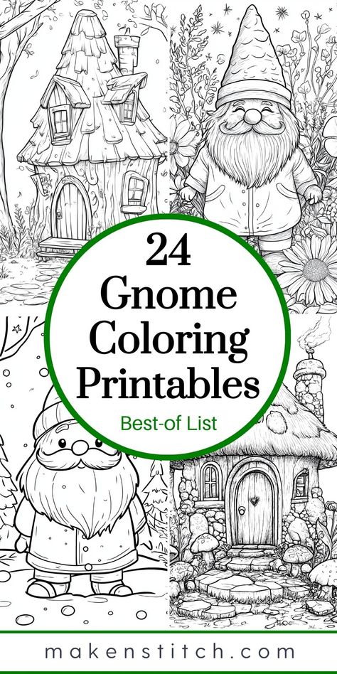 Download 24 free gnome coloring pages and immerse yourself in a world of enchanting designs. Enjoy playful designs for all ages. Gnome Colouring Pages Free Printable, Free Gnome Coloring Pages, Gnome Pictures Coloring Pages, Gnome Coloring Pages Free Printable, Gnome Coloring Pages, Coloring Template, Gnome Pictures, House Colouring Pages, Girl Gnome