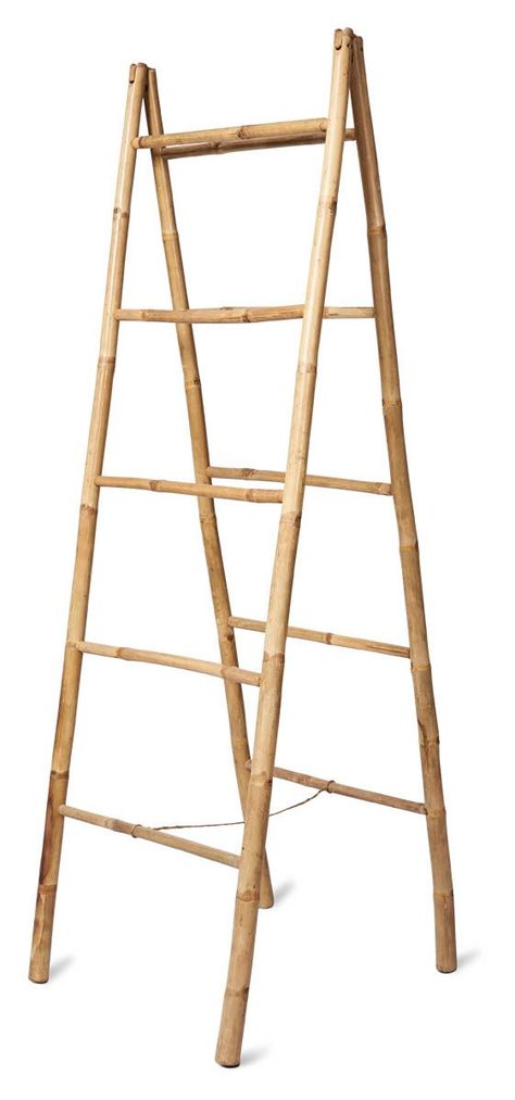 Bamboo Ladder, Bamboo Ladders, Decorative Ladder, Hudson Furniture, Interior Design News, Black Bedside Table, Small Bedside Table, White Bedside Table, White Chests