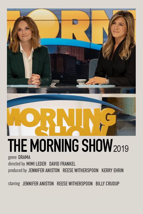 The Morning Show Poster, Minimalistic Polaroid Poster, Alt Posters, The Morning Show, Iconic Movie Posters, Jen Aniston, Film Posters Minimalist, Great Movies To Watch, Polaroid Poster