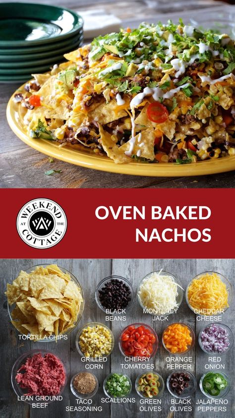 Loaded Tortilla Chips, Nacho Recipe Easy, Loaded Nachos Recipe Beef Tortilla Chips, Nacho Bowl Tortilla Chips, Easy Nacho Recipes Simple, Nacho Chips Recipe Dinners, Nacho Dinner Ideas, Tortilla Chips Recipe Ideas, Nacho Bowl Recipe