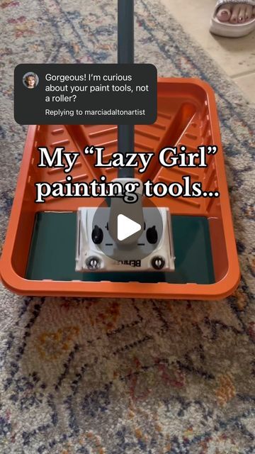 Stefanie Bloom on Instagram: "I call these my “lazy girl” painting tools because I absolutely will avoid dragging my huge ladder around the room for a not perfect but gets the job done paint job! These two tools have made painting an entire room approachable and easier for me. 

Like I said I bought both of these @homedepot in the paint section where all the brushes & rollers are. I then attach them to a broom handle.

#diy #homedecor #homeimprovement #paintingtips #homeideas" Gel Stain Furniture, Stain Furniture, Paint Edger, Interior Design Principles, Staining Furniture, M Craft, Girl Painting, Broom Handle, Color Techniques