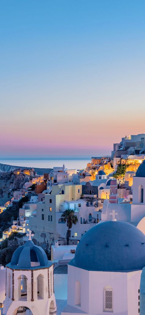 Greece Phone Background, Europe Wallpaper, Greece Wallpaper, Grecia Santorini, Blue Houses, Croatia Summer, Cityscape Wallpaper, Travelling Europe, France Fashion