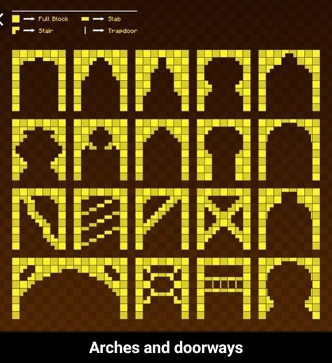 Minecraft Wall Designs, Minecraft Templates, Minecraft Building Guide, Minecraft Wall, Minecraft Decoration, Rumah Minecraft Sederhana, Minecraft Structures, Minecraft Banner Designs, Bangunan Minecraft