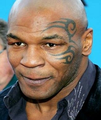 Mike Tyson Face Tattoo, Mike Tyson Tattoo, Mighty Mike, Heavyweight Boxing, Harlem Globetrotters, Boxing Champions, Combat Sport, Celebrity Tattoos, Martial Artist