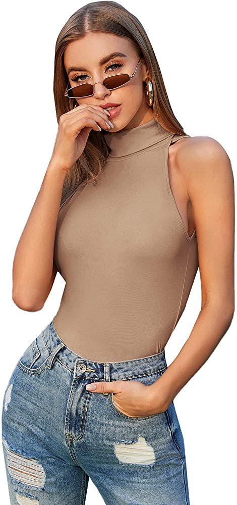 Sleeveless High Neck Blouse, Turtleneck Tank Top, Tank Top White, Halter Tank Top, Woman Suit Fashion, Halter Tank, Suit Fashion, White Tank Top, Women's Summer Fashion