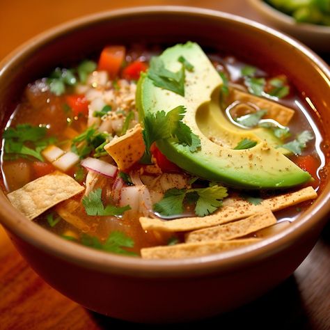 Chi-Chi's Tortilla Soup Recipe Recipe | Recipes.net Chi Chis Recipes, Easy Tortilla Soup Recipe, Slow Cooker Tortilla Soup, Bean Burritos Recipe, Fajita Soup Recipe, Vegetarian Tortilla Soup, Tortilla Soup Easy, Creme Fraiche Recipes, Chi Chi's