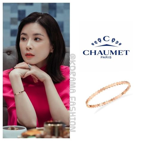 Lee Bo-Young wore CHAUMET Bee My Love Bracelet, Rose Gold €4,690 in TVN Drama update on upcoming drama, Mine Chaumet Bee My Love Bracelet, Bee My Love Bracelet, Chaumet Bracelet, Chaumet Bee My Love, Penthouse Aesthetic, Lee Bo Young, Japanese Show, Tiffany And Co Jewelry, Replica Jewelry