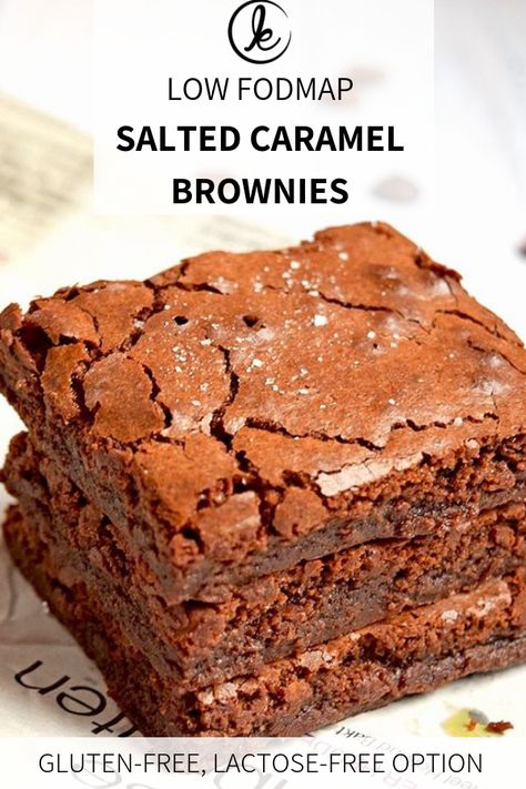 Fodmap Baking, Brownies Caramel, Fodmap Recipes Dinner, Low Fodmap Recipes Dinner, Fodmap Friendly Recipes, Low Fodmap Snacks, Fodmap Snacks, Low Fodmap Diet Recipes, Ibs Recipes