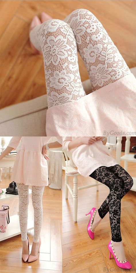 White lace styles