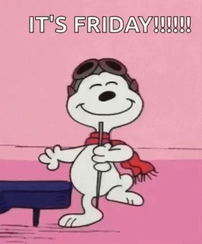 Happy Friday Its Friday GIF - HappyFriday ItsFriday Happy - Discover & Share GIFs Friday Dance Gif, Snoopy Happy Friday, Friday Snoopy, Snoopy Friday, Happy Friday Gif, Happy Friday Dance, Snoopy Gif, Happy Sweetest Day, Friday Gif