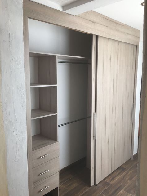 Sliding Door Wardrobe, Bedroom Cupboards, Closet Design Layout, Bedroom Cupboard Designs, Closet Layout, Wardrobe Room, Minimalist Bedroom Design, Bedroom Cabinets, Closet Decor