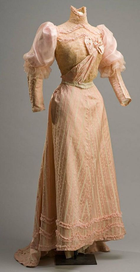 Sakizou Cosplay, 1905 Dress, 1901 Fashion, 1890 Dress, Edwardian Fashion Dresses, Belle Epoque Fashion, 1870s Fashion, Victorian Era Fashion, Historical Costuming