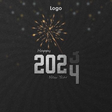 Happy New Year Logo, Social Media Images Design, New Year Post, Merry Christmas Poster, Greeting Poster, Happy New Year Pictures, Happy New Year Banner, Happy New Year Design, New Year Pictures