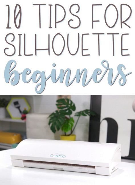 Today on the blog  we will be sharing with you 10 Tips for Silhouette Beginners. These will come  in so handy and you will learn so much about your Silhouette machine. #silhouette #silhouettecameo #diecutting #diecuttingmachine  #silhouettemachine #diysilhouette #silhouetteideas #cutfiles #svgfiles #diecutfiles  #diysilhouetteprojects #silhouetteprojects #silhouettecraftideas  #diysilhouetteideas Print And Cut Silhouette, Silhouette Cameo Projects Beginner, Silhouette Cameo Beginner, Silhouette Cameo Projects Vinyl, Graphic Tattoo, Silhouette Cameo Vinyl, Silhouette Cameo Crafts, Silhouette Curio, Silhouette Cameo Tutorials