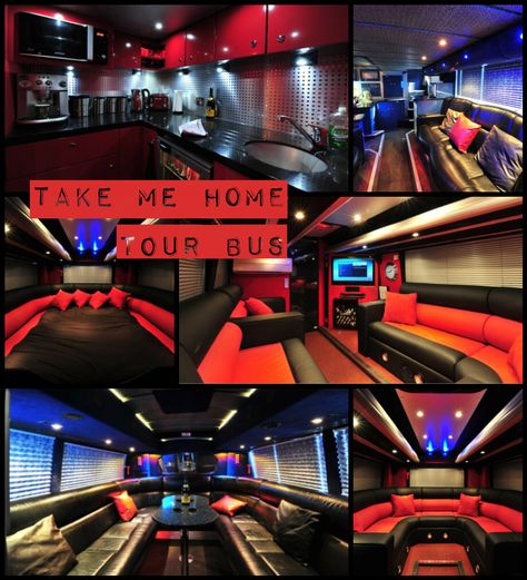 TMH Tour Bus. Their tour bus is cooler than my whole house!! Luxury Tour Bus, Tour Bus Interior, One Direction Tour, Slim Tea, Tea Ingredients, Bus Interior, Tour Bus, Five Guys, I Love One Direction