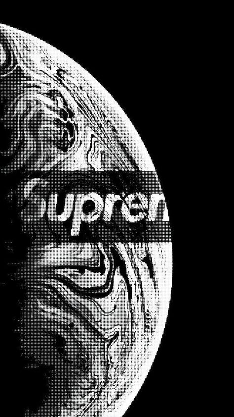 Supreme Black And White, Supreme Wallpaper Hd, Gucci Wallpaper Iphone, Adidas Wallpaper Iphone, Supreme Wallpapers, Travis Scott Iphone Wallpaper, Planet Wallpaper, Hypebeast Iphone Wallpaper, Dope Wallpaper Iphone