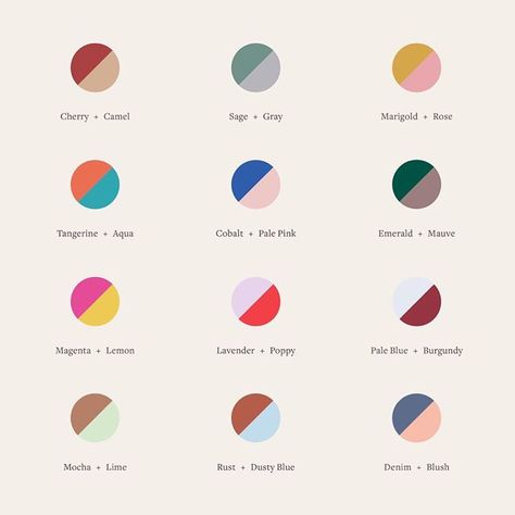 New at our Crosby Street studio: a color-theory cheatsheet to guide you through your next mani. 👌🏻 Business Company, Color Crush, Color Pairing, Color Inspo, Art Business, Color Stories, Color Textures, Colour Schemes, Color Theory