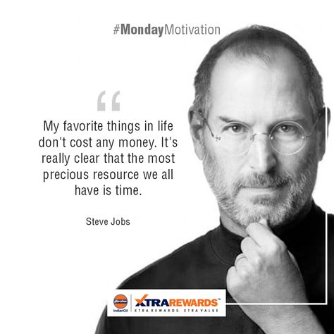 Monday Motivation Quote from Steve Jobs, Co-founder of Apple Inc  #MondayMotivation #XTRAREWARDS Indian Oil Corporation Ltd. #SteveJobs Owner Quotes, Monday Motivation Quotes, Motivation Quote, Apple Inc, Steve Jobs, Monday Motivation, Einstein, Iphone, Quotes