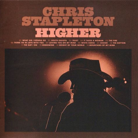 Country Album Covers Aesthetic, Chris Stapleton Aesthetic, Colter Wall Album Cover, Album Covers Country, Aesthetic Country Album Covers, Country Album Covers, Country Music Album Covers, Chris Stapleton Poster, Country Music Aesthetic