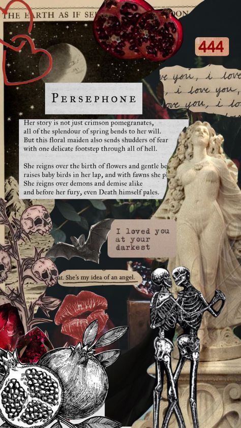 Persephone Deity, Corporate Greed, Love Collage, About Cars, Greek Gods And Goddesses, Witchy Wallpaper, Greek Mythology Art, Hades And Persephone, Aesthetic Moodboard