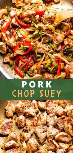 Pork Chop Suey Recipe, Chop Suey Recipe Chinese, Pork Chop Suey, Chopsuey Recipe, Pork Stir Fry Recipes, Stir Fry Recipes Healthy, Boneless Pork Chop Recipes, Easy Stir Fry Recipes, Easy Pork Chops