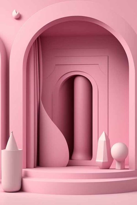 Fondo abstracto rosa con inspiración renacentista Pink Aesthetic Background, Pink Abstract Background, Long Sleeve Blouse Designs, Gfx Background, 3d Podium, Abstract Aesthetic, Pink October, Cool Dance Moves, Background Aesthetic